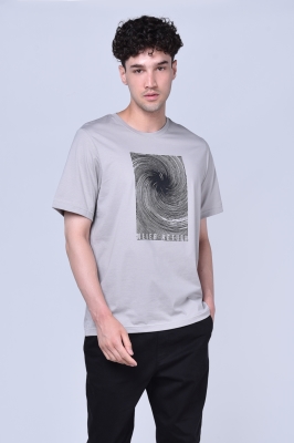 تیشرت آستین کوتاه چاپی مردانه