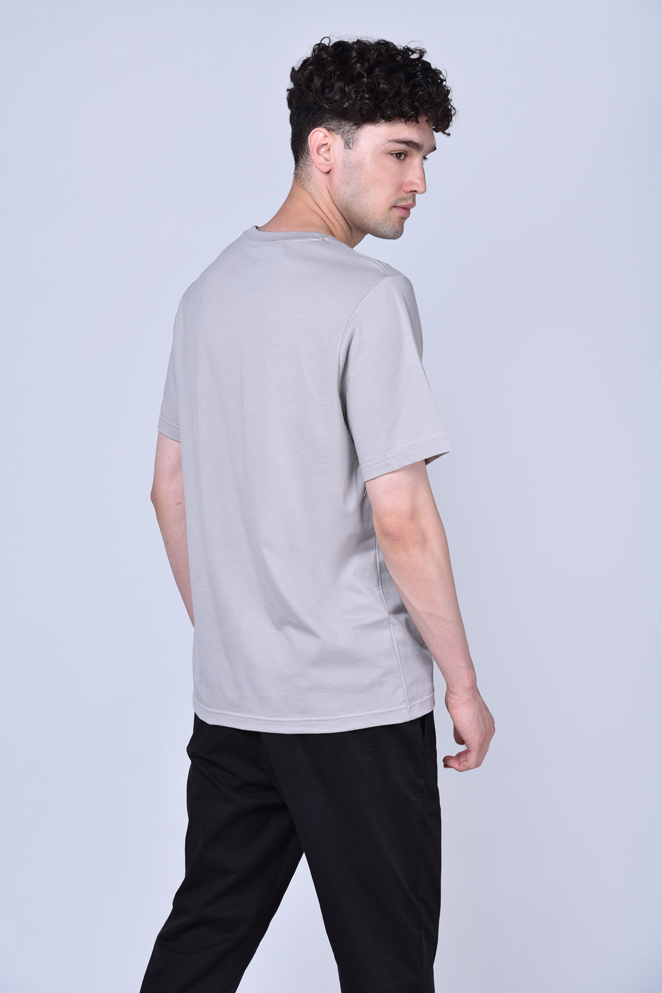 تیشرت آستین کوتاه چاپی مردانه