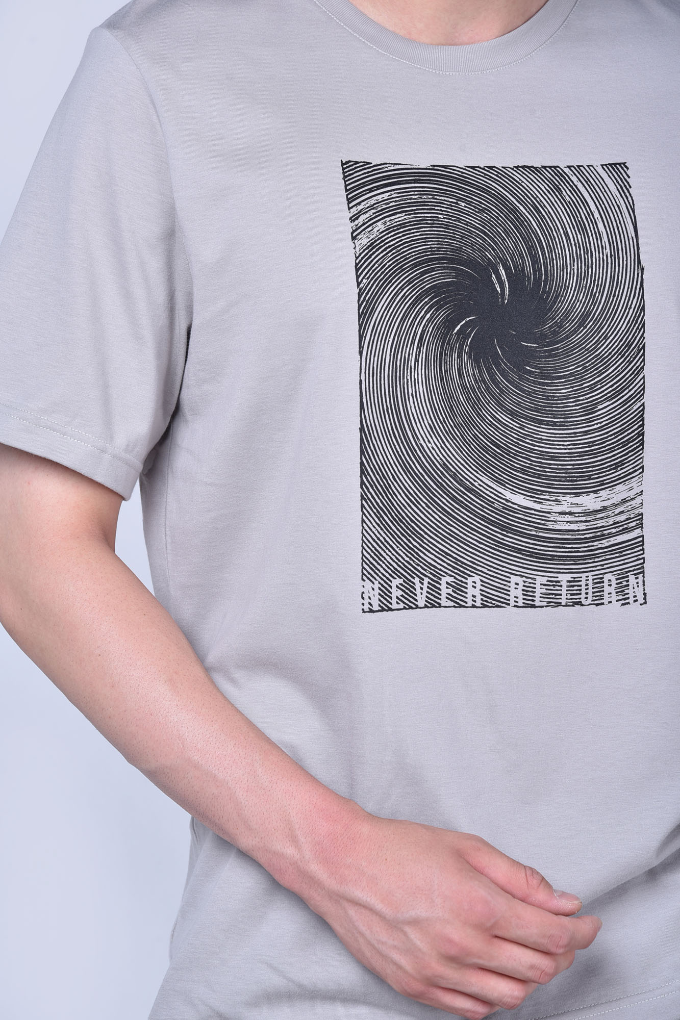 تیشرت آستین کوتاه چاپی مردانه