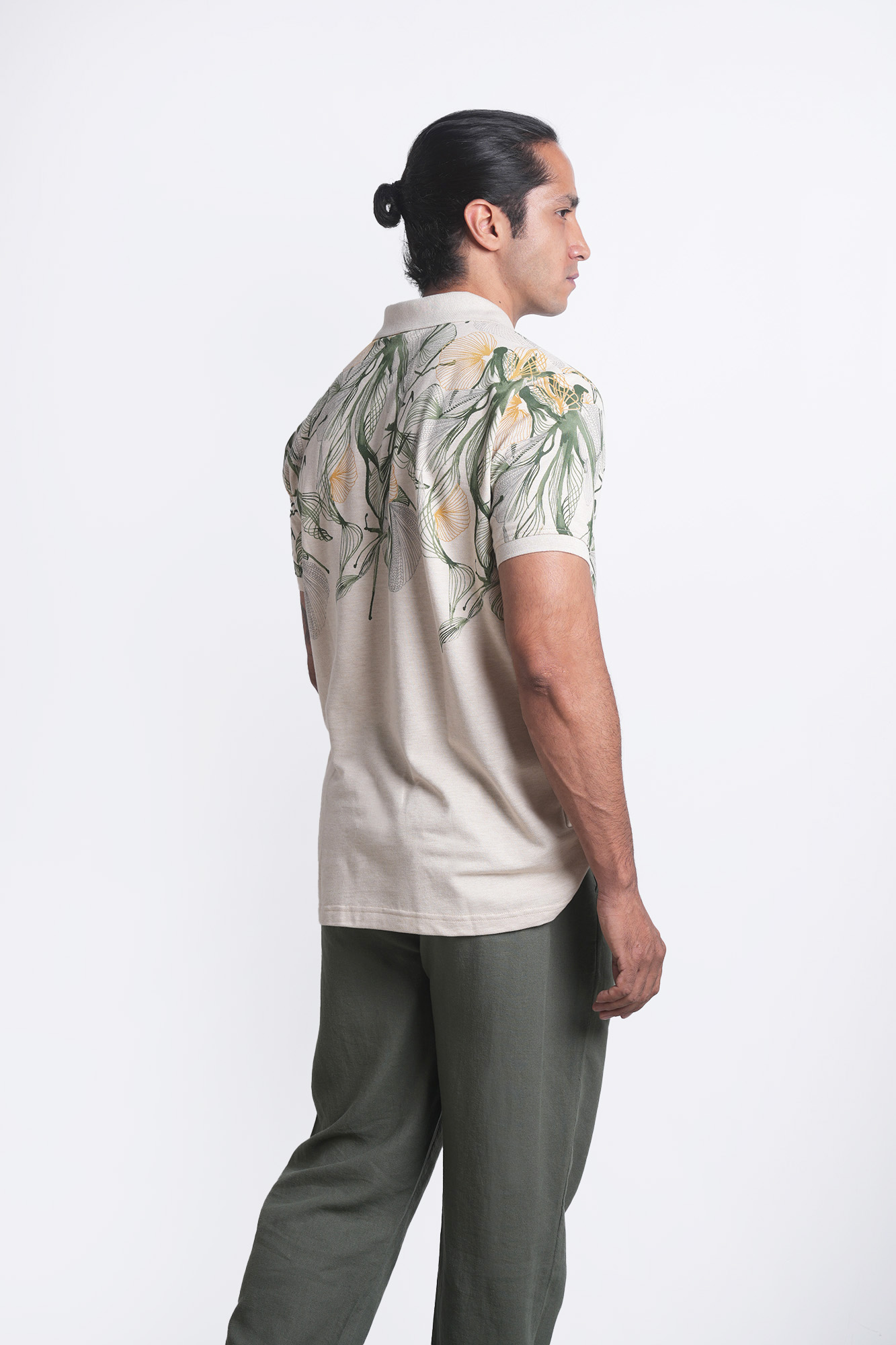 پولوشرت آستین کوتاه چاپی مردانه