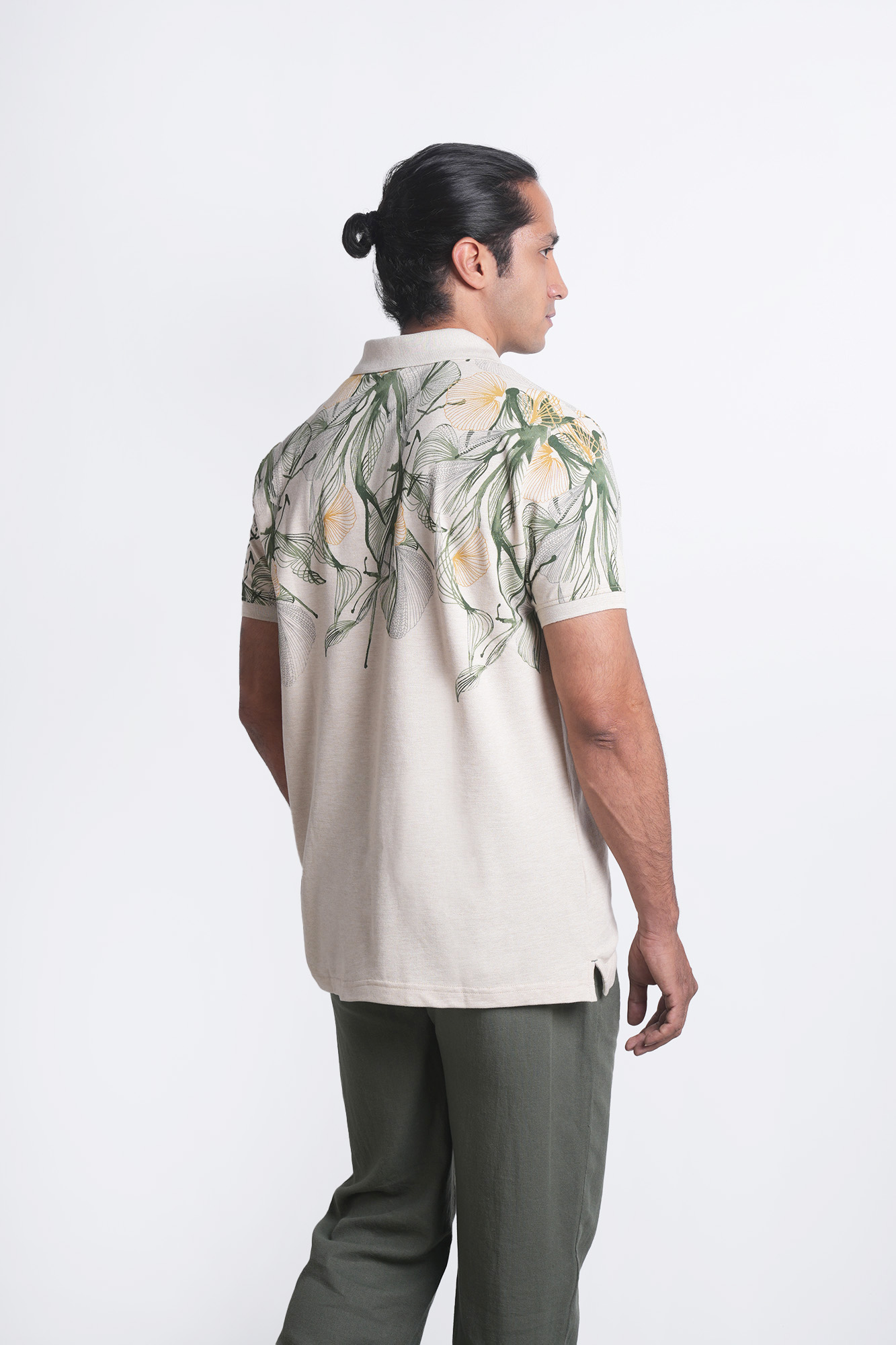 پولوشرت آستین کوتاه چاپی مردانه