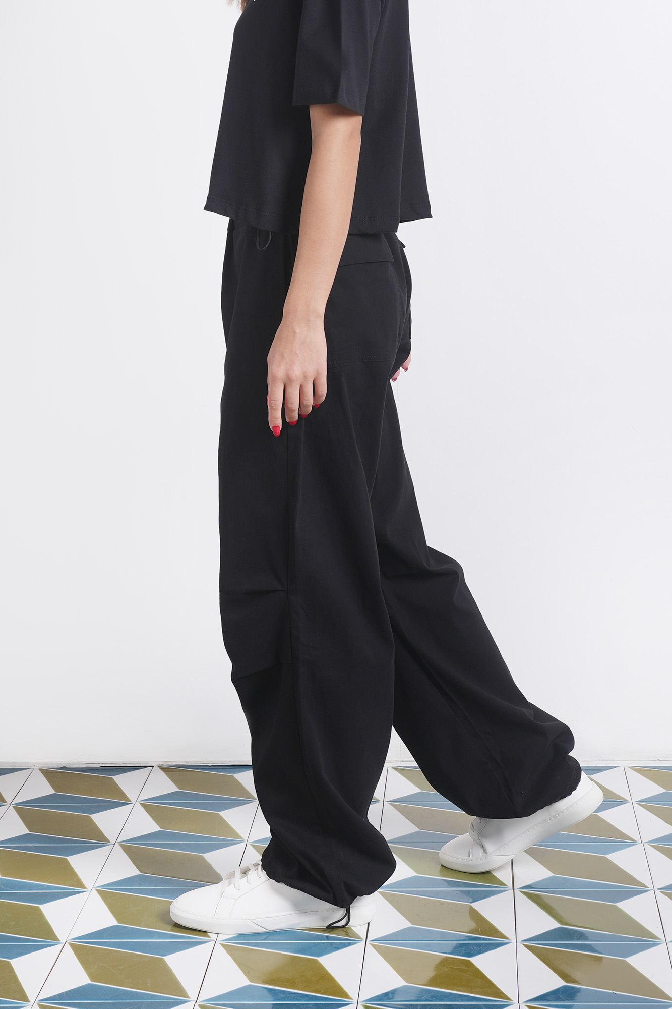 شلوار کتان ساده زنانه