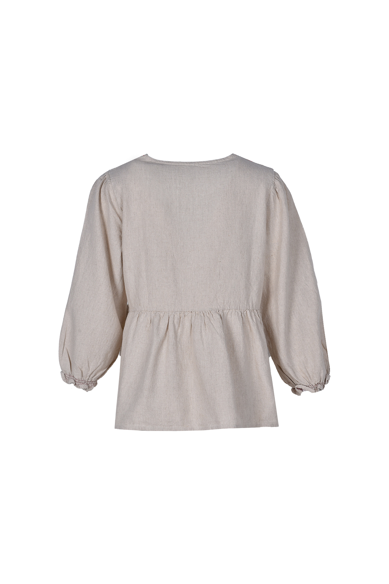 بلوز آستین بلند گلدوزی رنانه