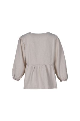 بلوز آستین بلند گلدوزی رنانه