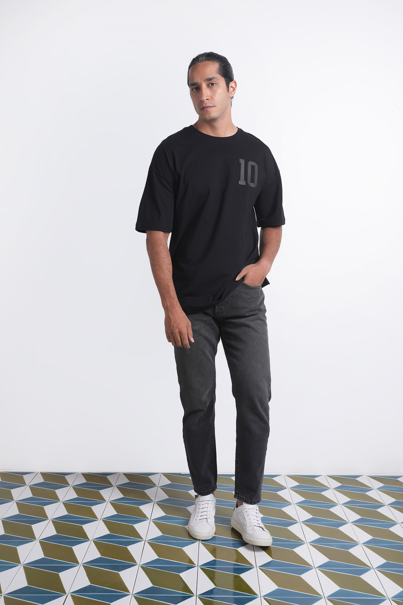 تیشرت آستین کوتاه چاپی مردانه