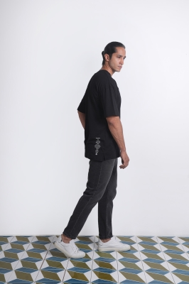 تیشرت آستین کوتاه چاپی مردانه