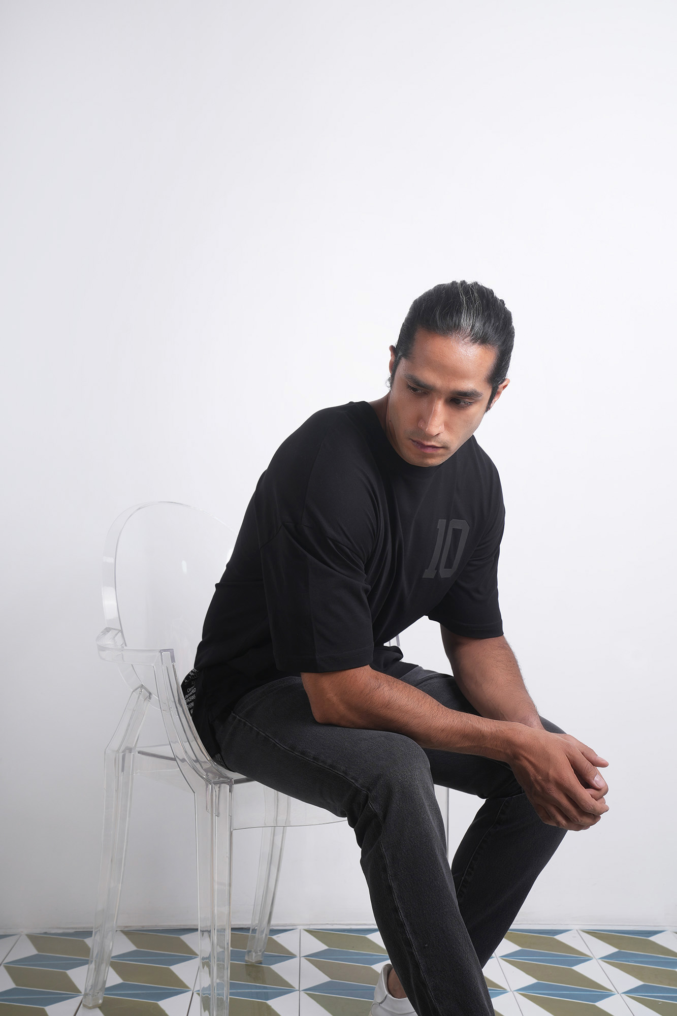 تیشرت آستین کوتاه چاپی مردانه