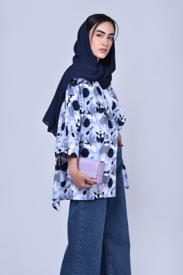 مانتوغیر رسمی طرحدار زنانه