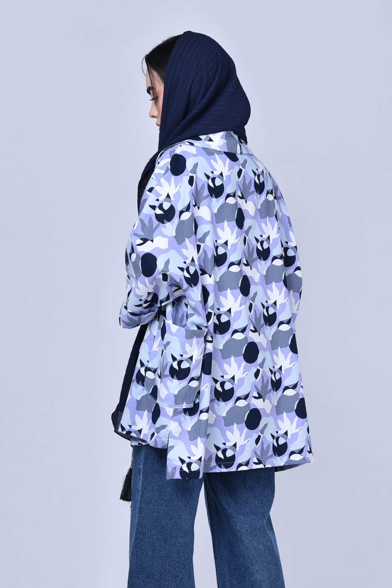 مانتوغیر رسمی طرحدار زنانه