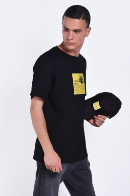 تیشرت آستین کوتاه چاپی مردانه