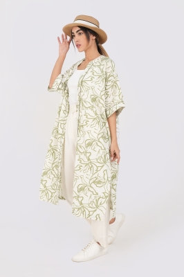 مانتو غیر رسمی چاپی زنانه