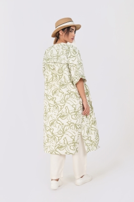 مانتو غیر رسمی چاپی زنانه