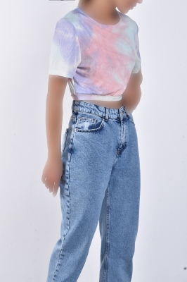 تیشرت آستین کوتاه تای دای زنانه