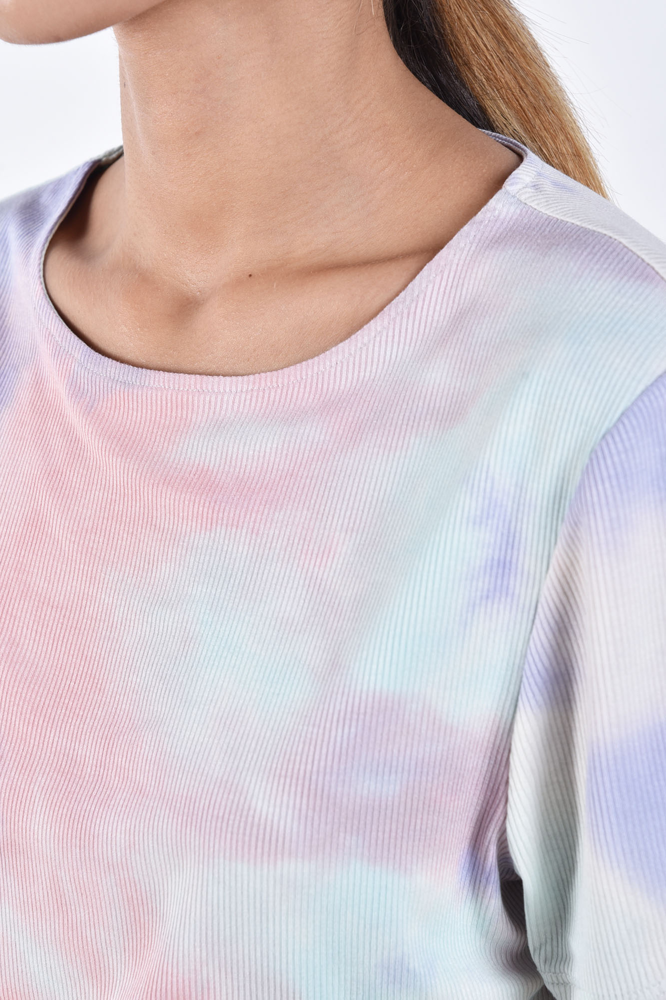 تیشرت آستین کوتاه تای دای زنانه