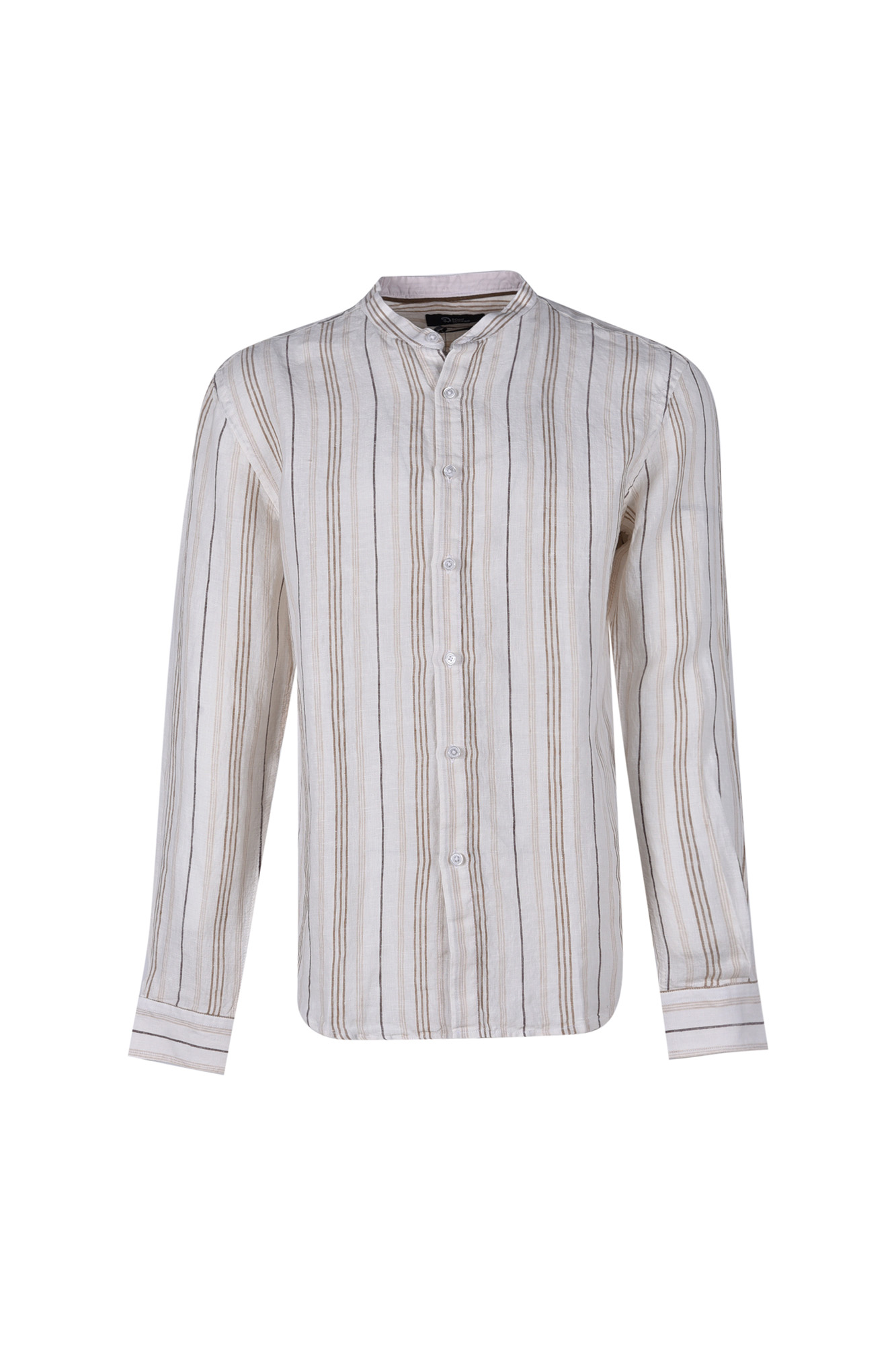 پیراهن آستین بلند راه راه مردانه