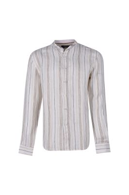 پیراهن آستین بلند راه راه مردانه