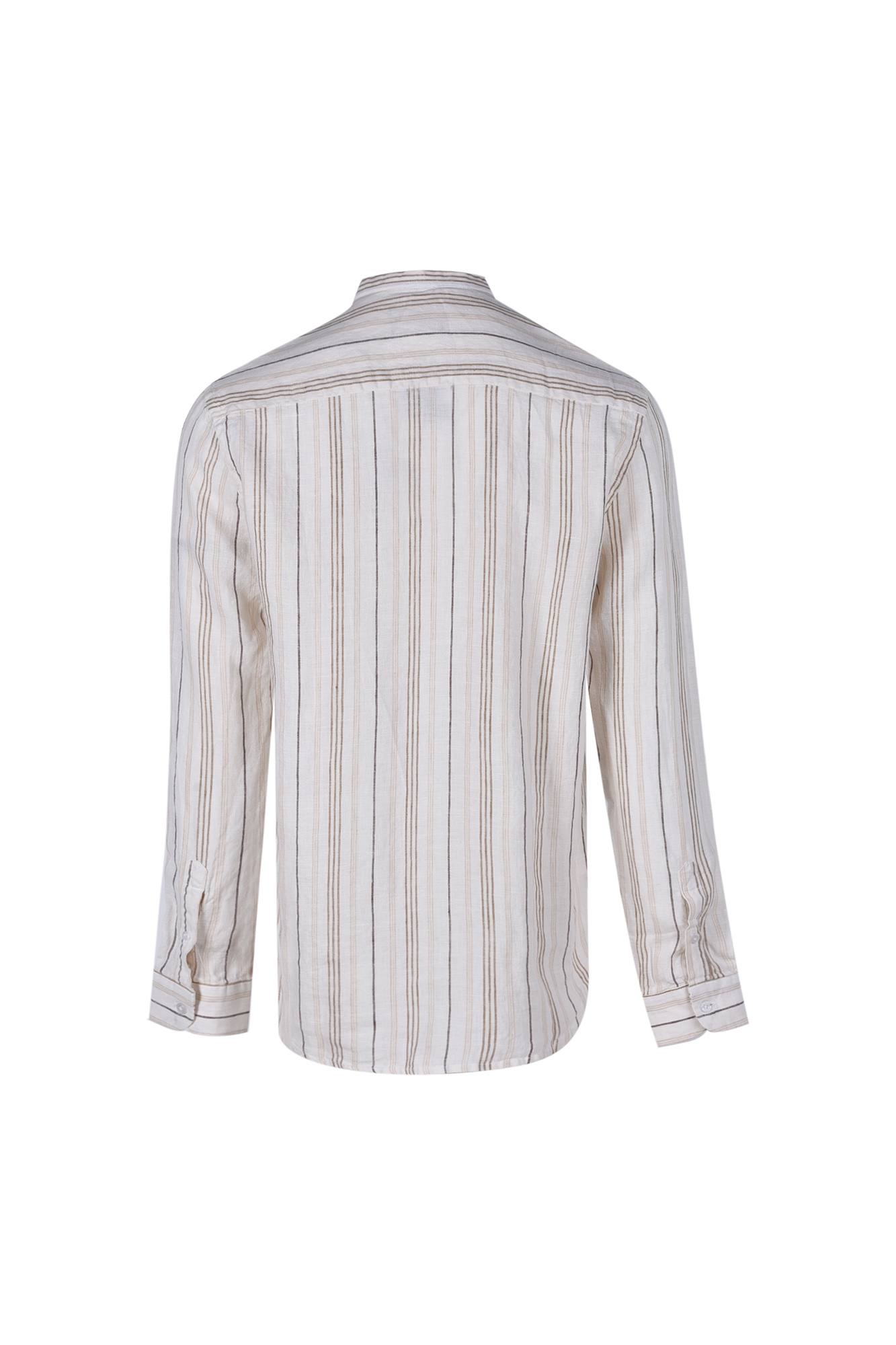 پیراهن آستین بلند راه راه مردانه