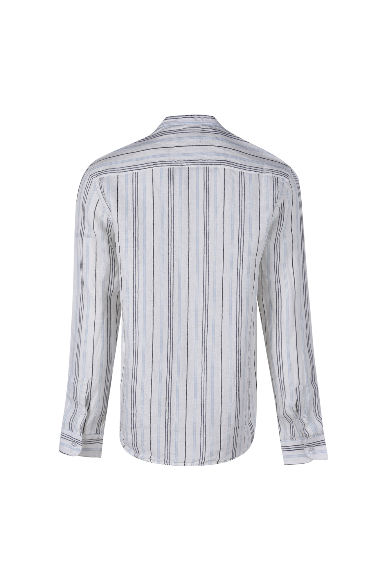 پیراهن آستین بلند راه راه مردانه