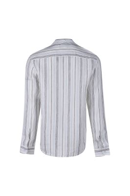 پیراهن آستین بلند راه راه مردانه