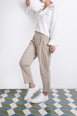 بلوز آستین بلند ساده زنانه