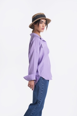 بلوز آستین بلند ساده زنانه