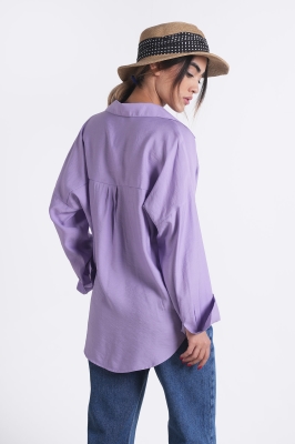 بلوز آستین بلند ساده زنانه