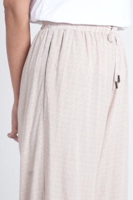 شلوار پارچه ای طرحدار زنانه