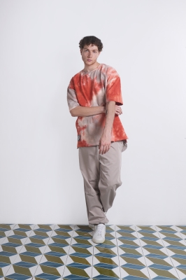 تیشرت آستین کوتاه تای دای مردانه