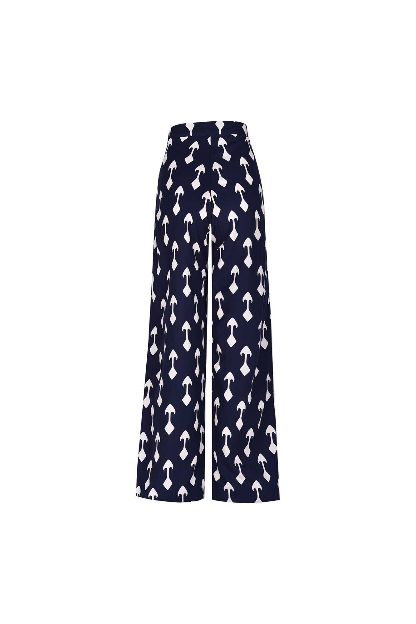 شلوار پارچه ای چاپی زنانه