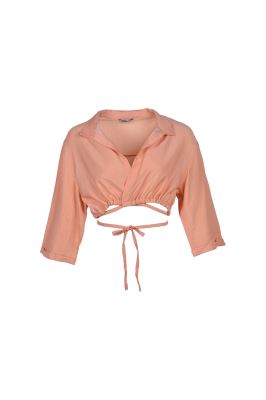 بلوز آستین کوتاه ساده زنانه