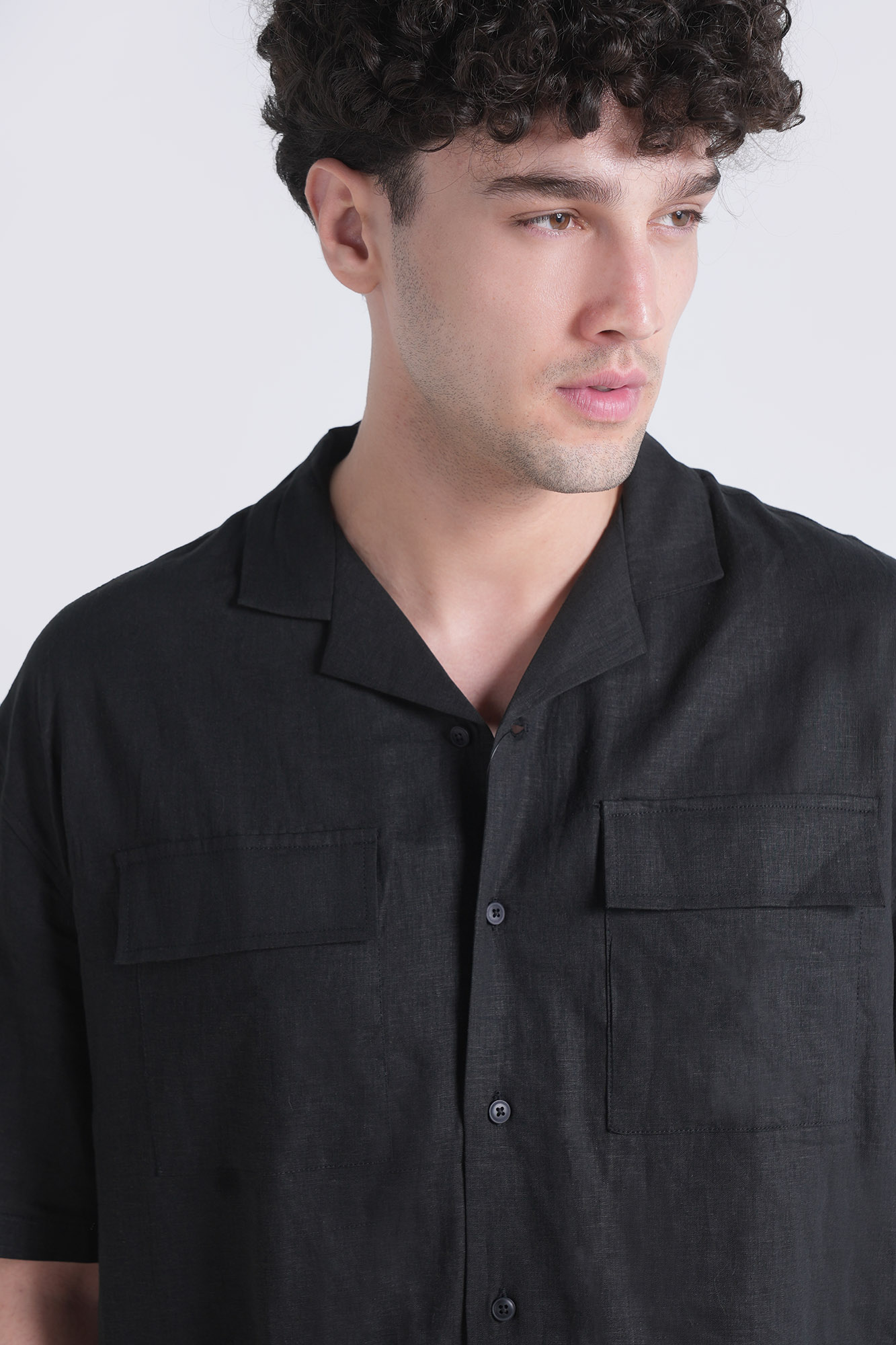 پیراهن آستین کوتاه ساده مردانه