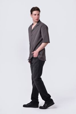 پیراهن آستین کوتاه ساده مردانه