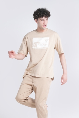 تیشرت آستین کوتاه چاپی مردانه