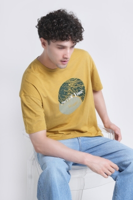 تیشرت آستین کوتاه چاپی مردانه