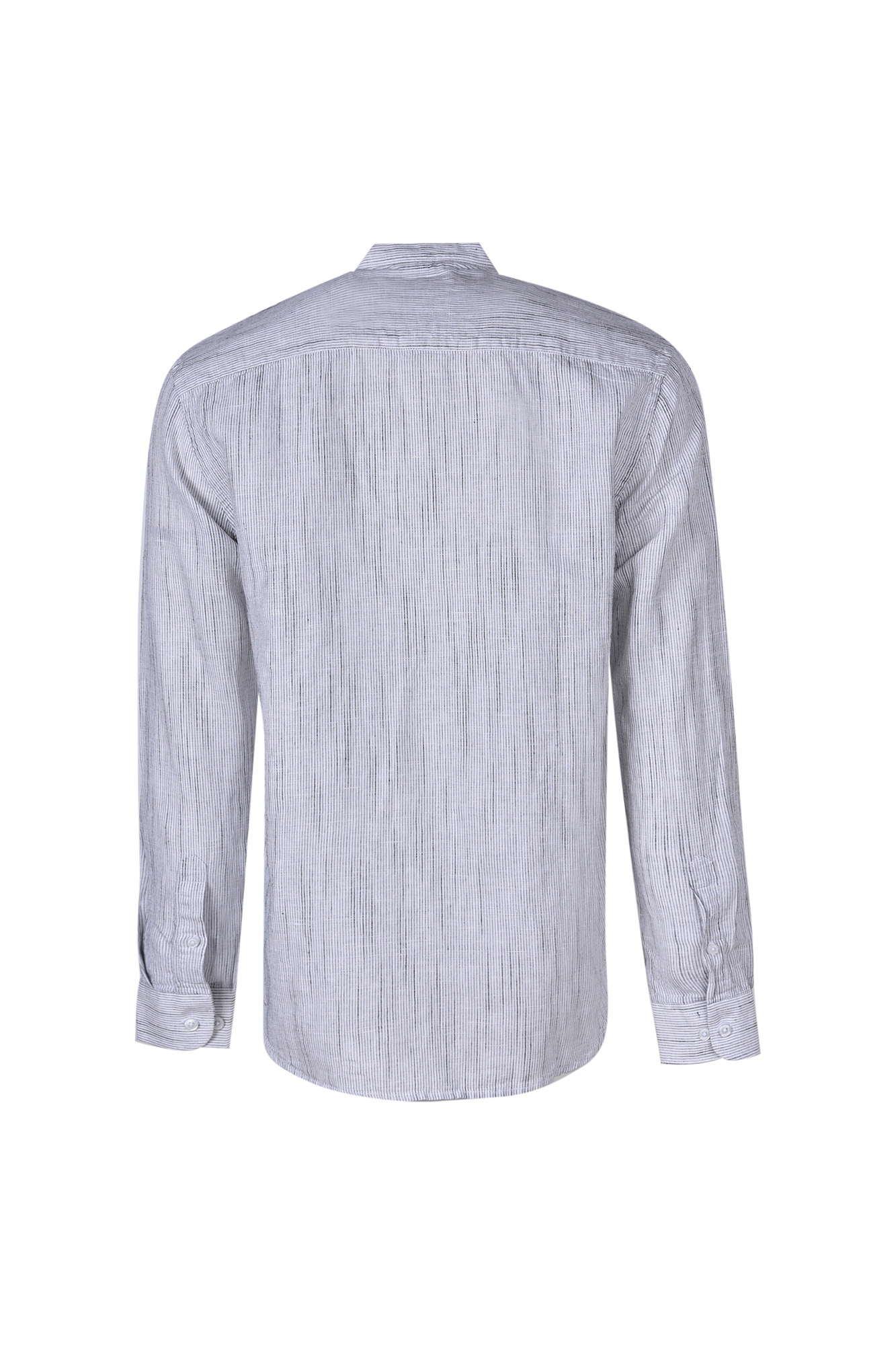 پیراهن آستین بلند راه راه مردانه