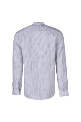 پیراهن آستین بلند راه راه مردانه