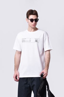 تیشرت آستین کوتاه چاپی مردانه