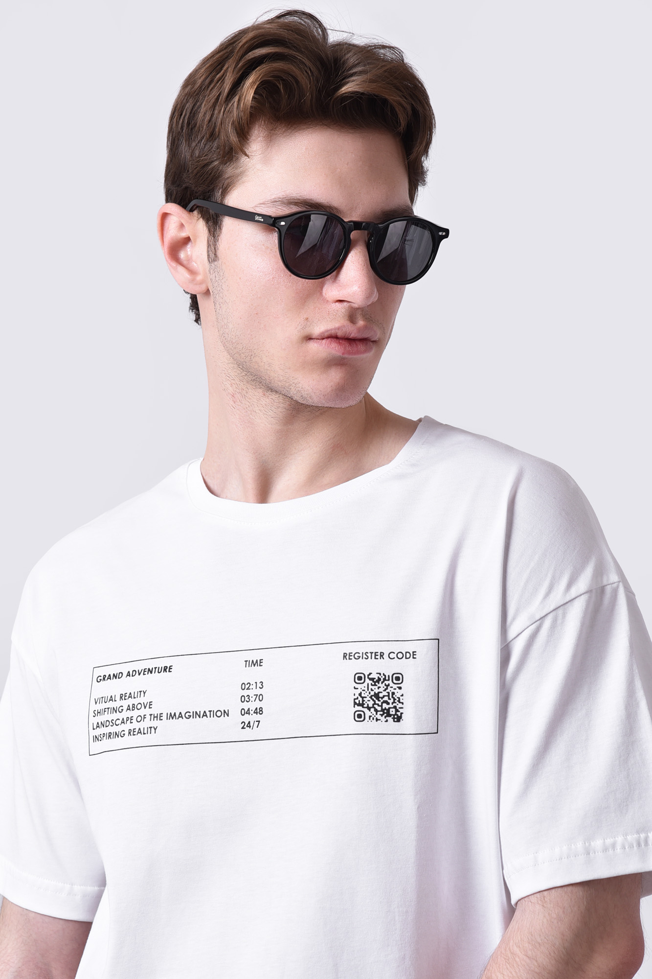 تیشرت آستین کوتاه چاپی مردانه