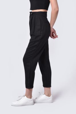 شلوار پارچه ای ساده زنانه