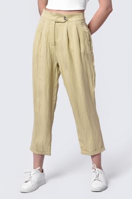 شلوار پارچه ای ساده زنانه