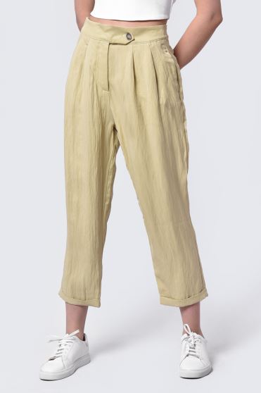 شلوار پارچه ای ساده زنانه