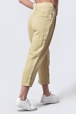 شلوار پارچه ای ساده زنانه