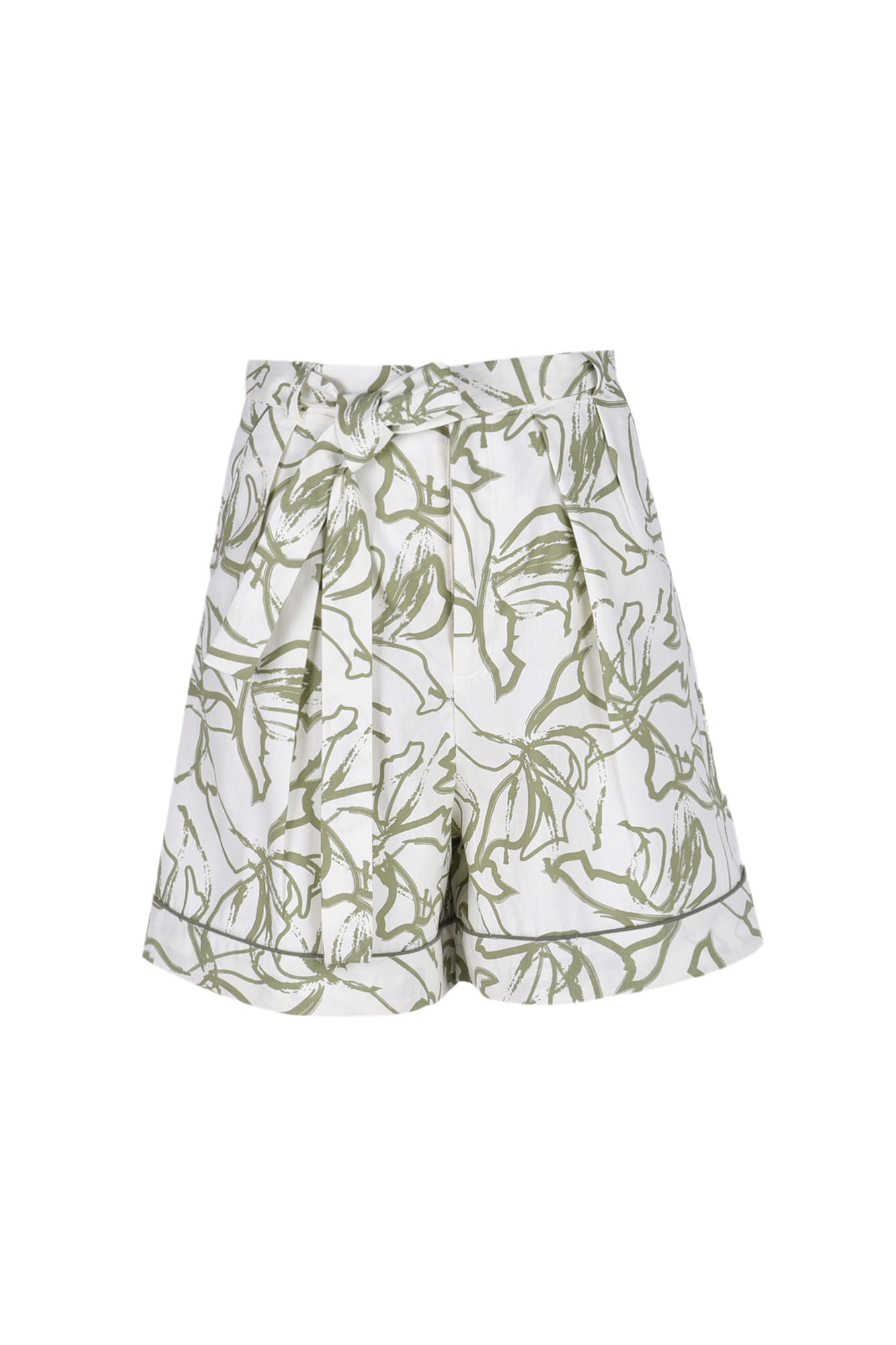 شلوارک پارچه ای طرحدار زنانه