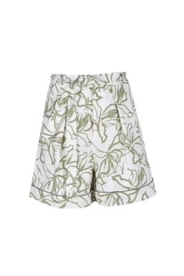 شلوارک پارچه ای طرحدار زنانه