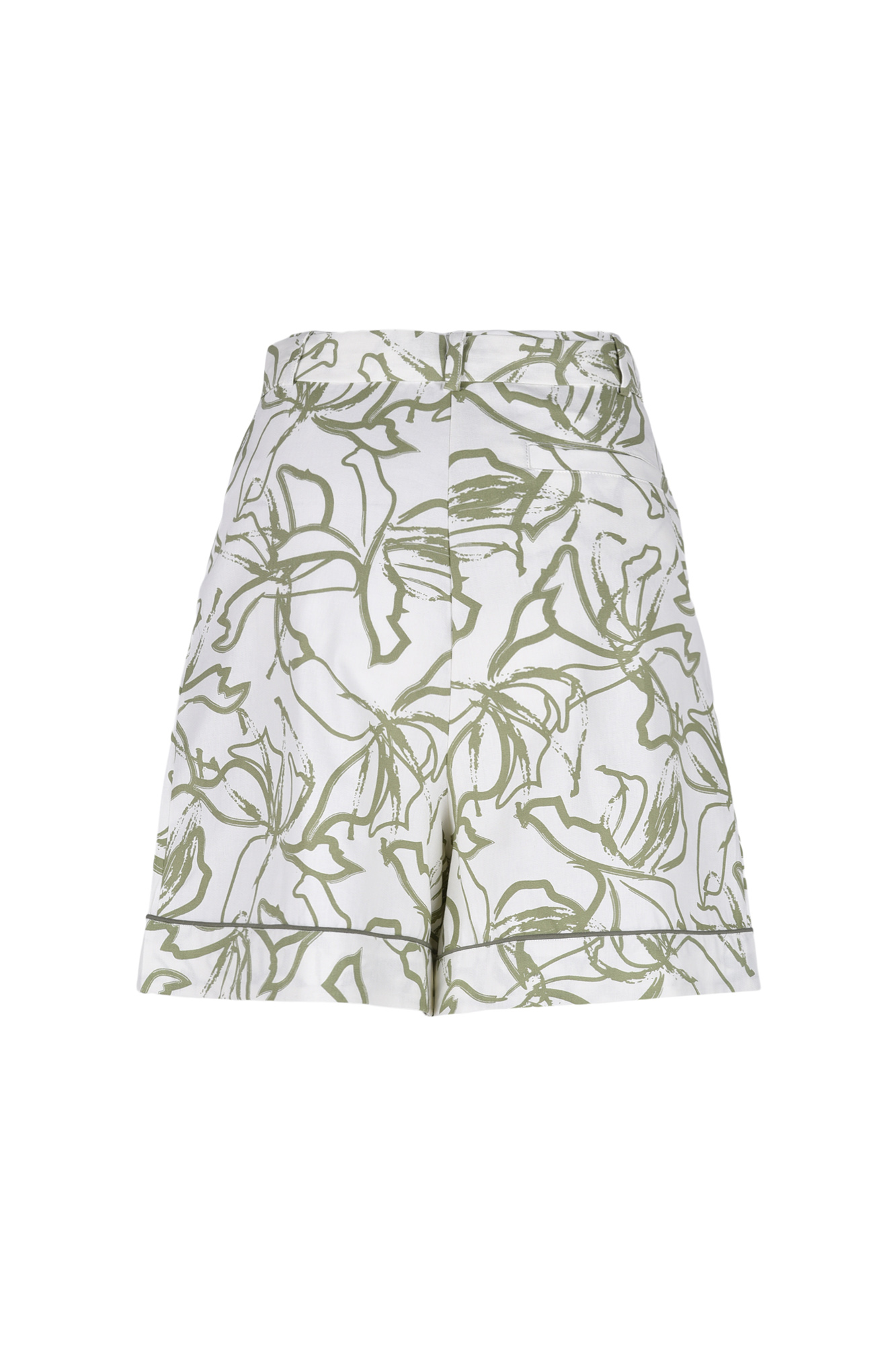 شلوارک پارچه ای طرحدار زنانه