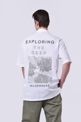 پیراهن  آستین کوتاه چاپی مردانه