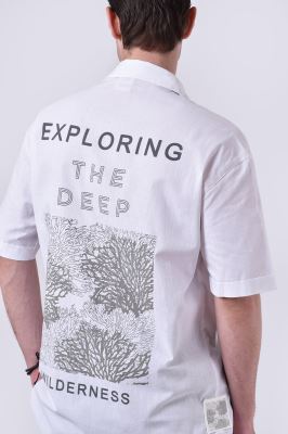 پیراهن  آستین کوتاه چاپی مردانه