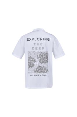 پیراهن  آستین کوتاه چاپی مردانه