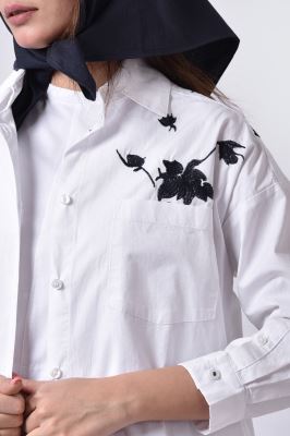 مانتو غیر رسمی گلدوزی زنانه