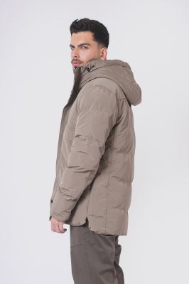 کاپشن کوتاه ساده مردانه